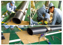 5、裝固定夾具、設(shè)置拉緊器